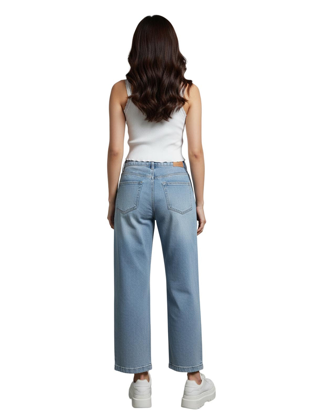 R&M Richards Women's Wide Leg Jeans