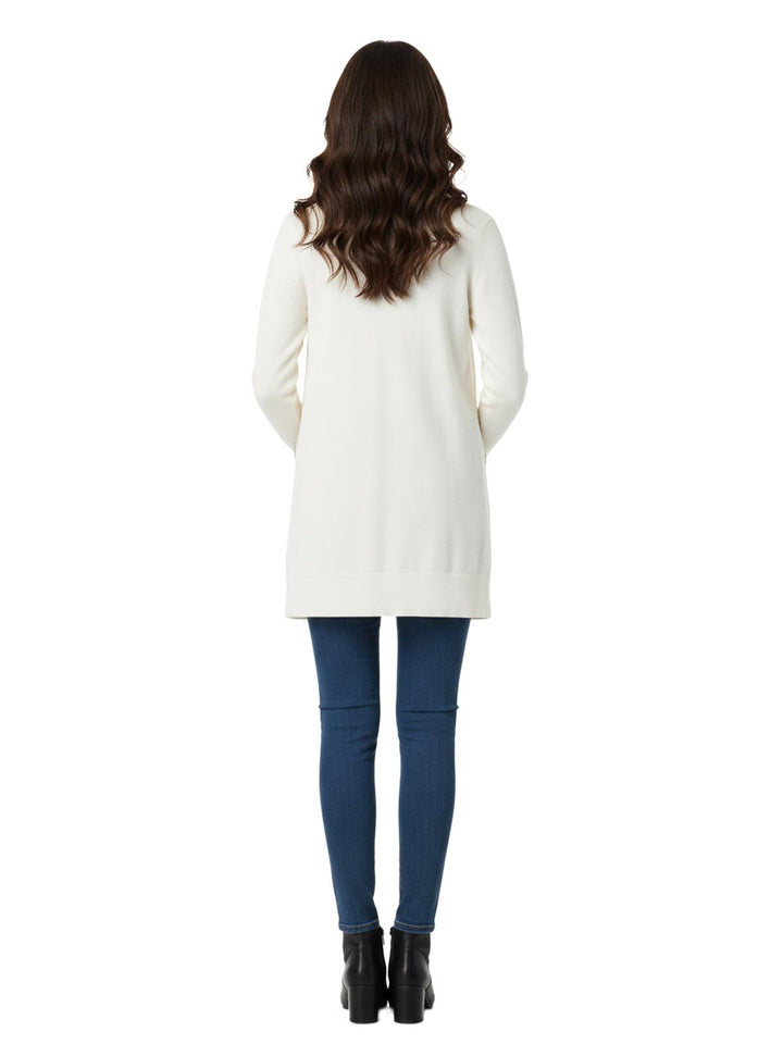 Alfred Dunner Women's Embellished Pocket Cardigan Sweater