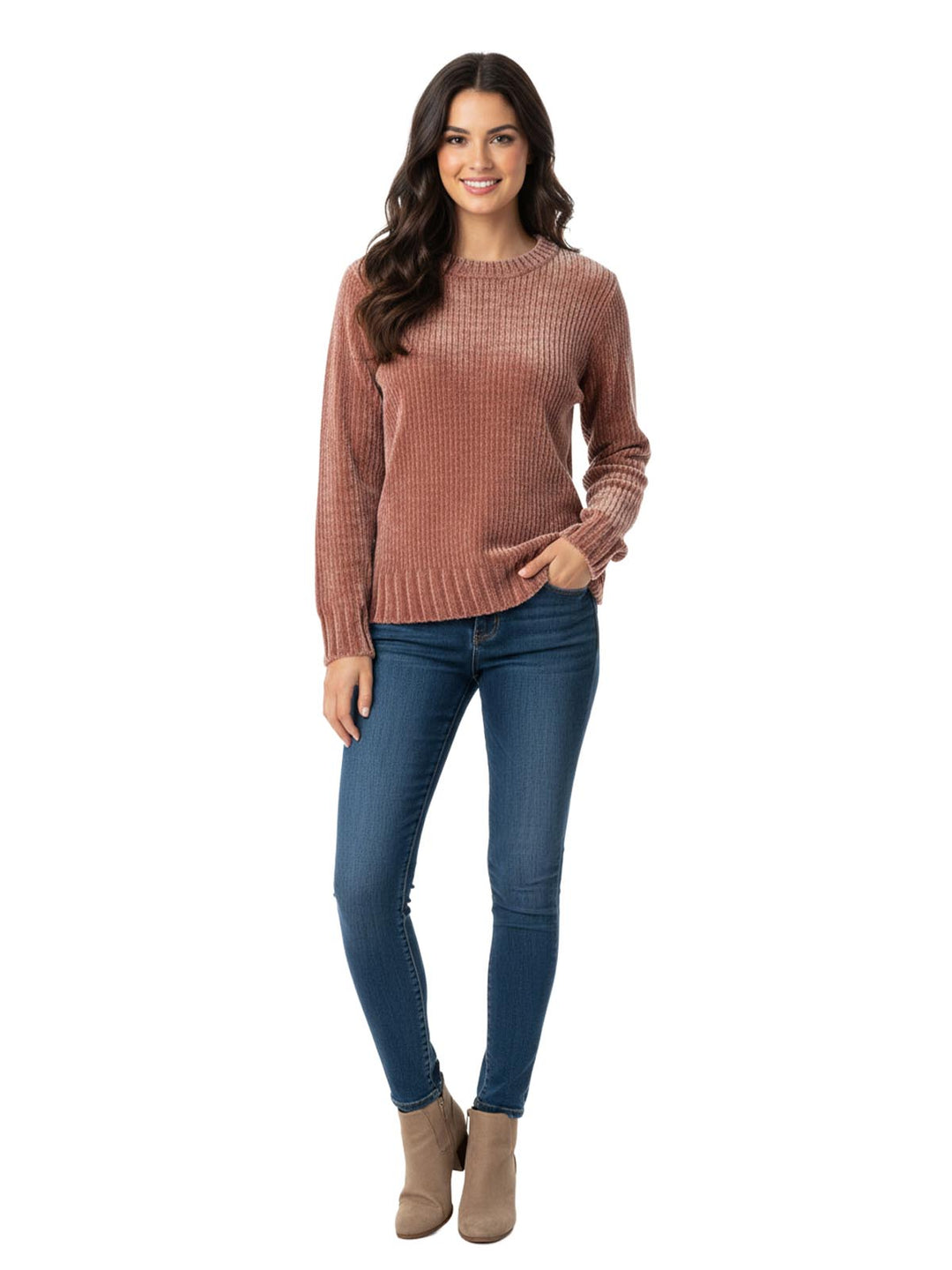 Orvis Women's Chenille Crew Neck Sweater
