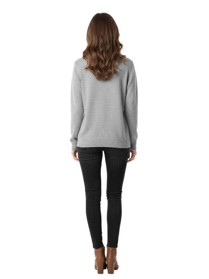 Universal Thread Women's Cotton Blend Fox Sweater