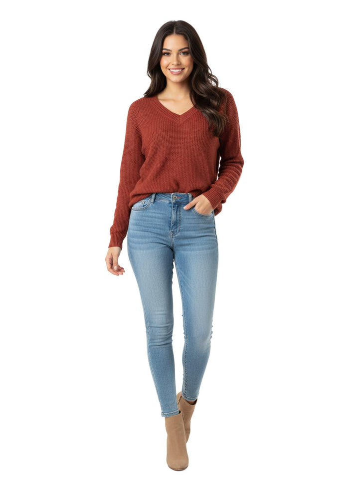 APT 9 Women's V-Neck Sweater