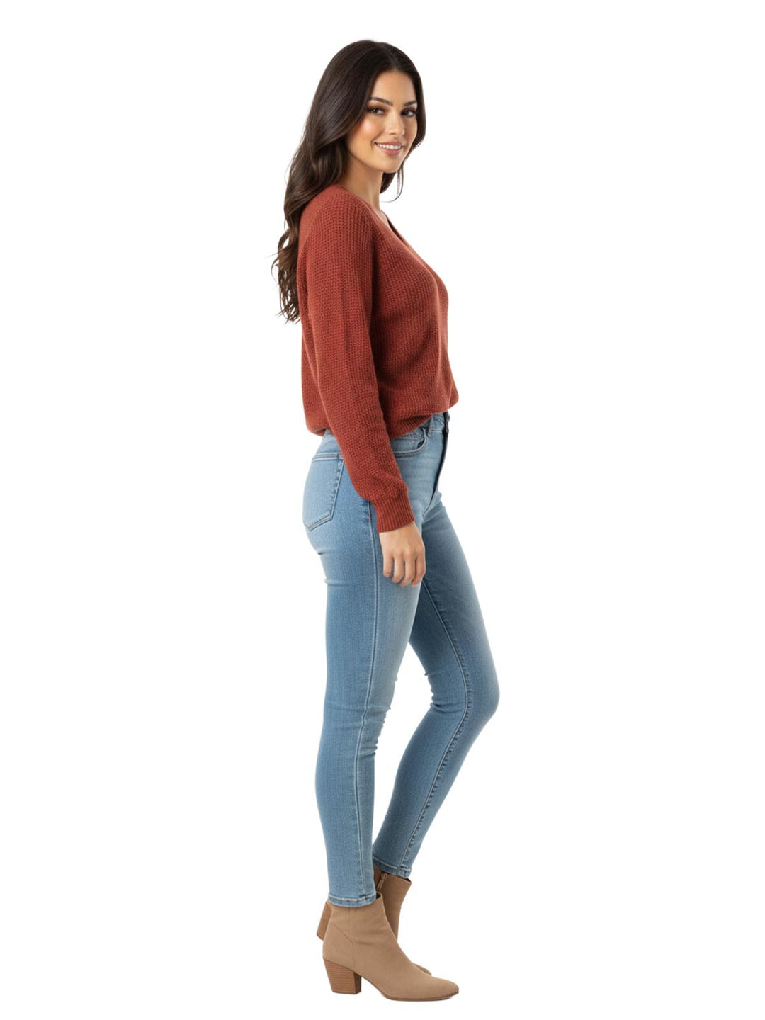 APT 9 Women's V-Neck Sweater