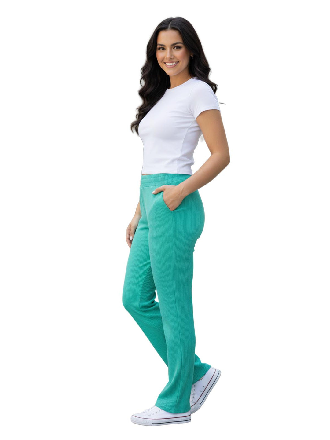 Ava & Viv Women's Teal Lounge Pants