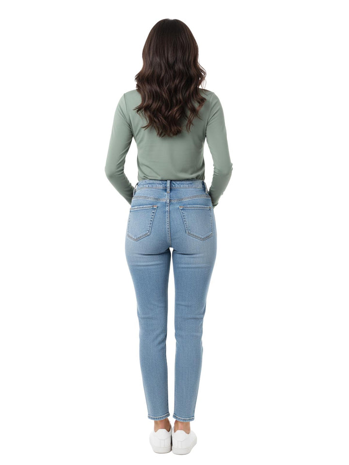 Green Long Sleeve Top