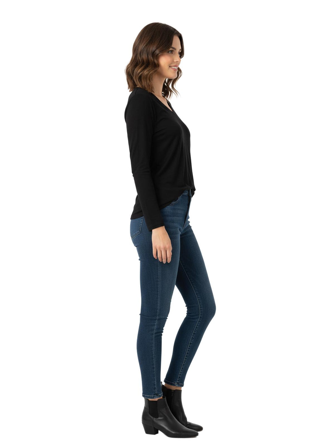 GRAHAM SPENCER Black Long Sleeve Shirt