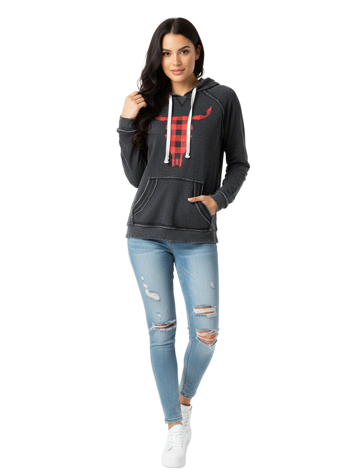 Almost Famous Women's Graphic Pullover Hoodie