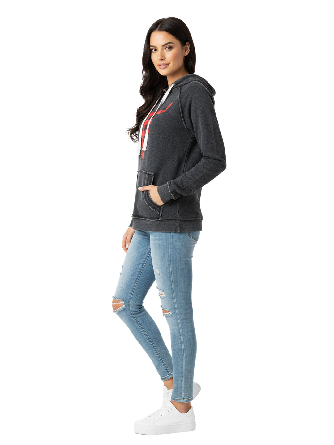 Almost Famous Women's Graphic Pullover Hoodie