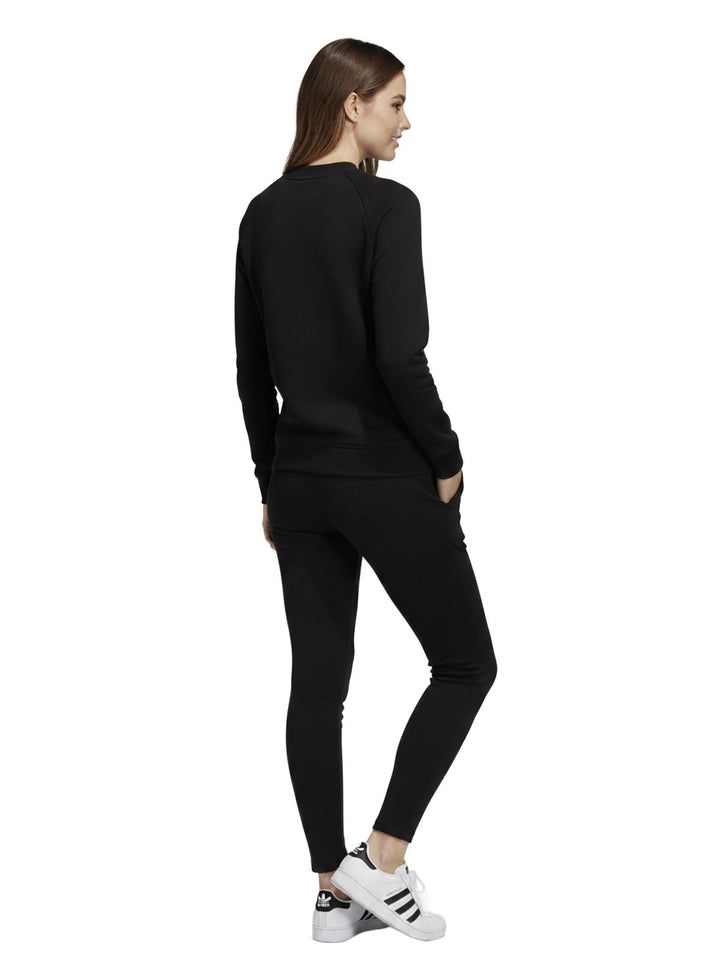 adidas Trifoil Crewneck Sweatshirt Black/White