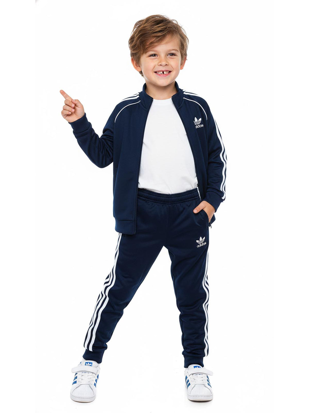 Adidas Sst Pants Big Kids Style : Cf8563-CONAVY