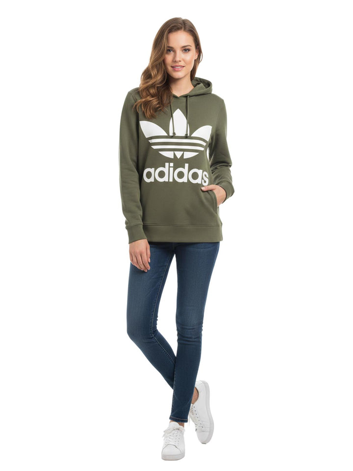 Adidas Trefoil Hoodie Womens Style : Dh3139