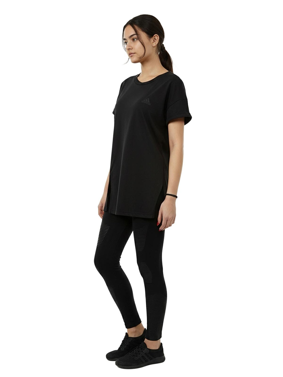 Adidas Sslv Tee Womens Style : Dx0460-Blk