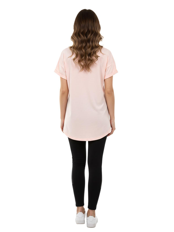 Adidas Sslv Tee Womens Style : Dx0440-Coral