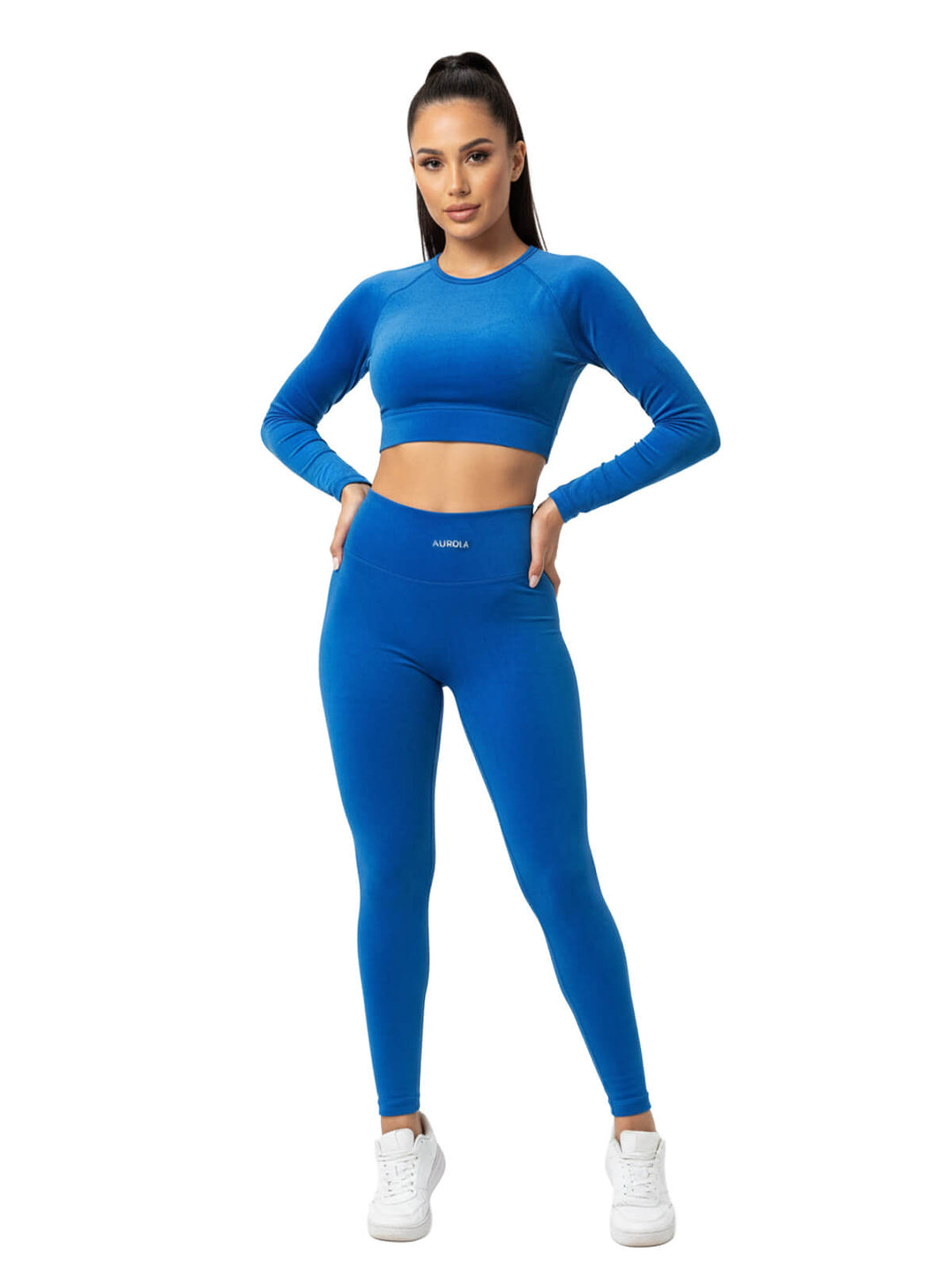 AUROLA Velvet High Waist Leggings