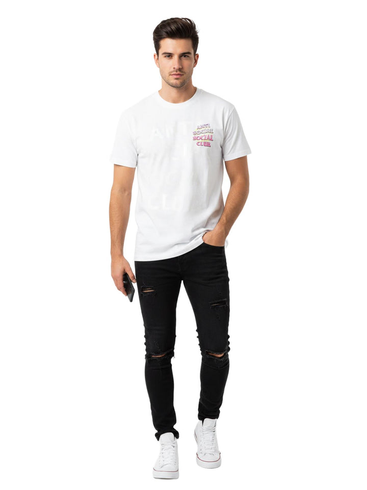 Anti Social Social Club Assc Technologies Inc 2001 Tee Mens Style : 939863