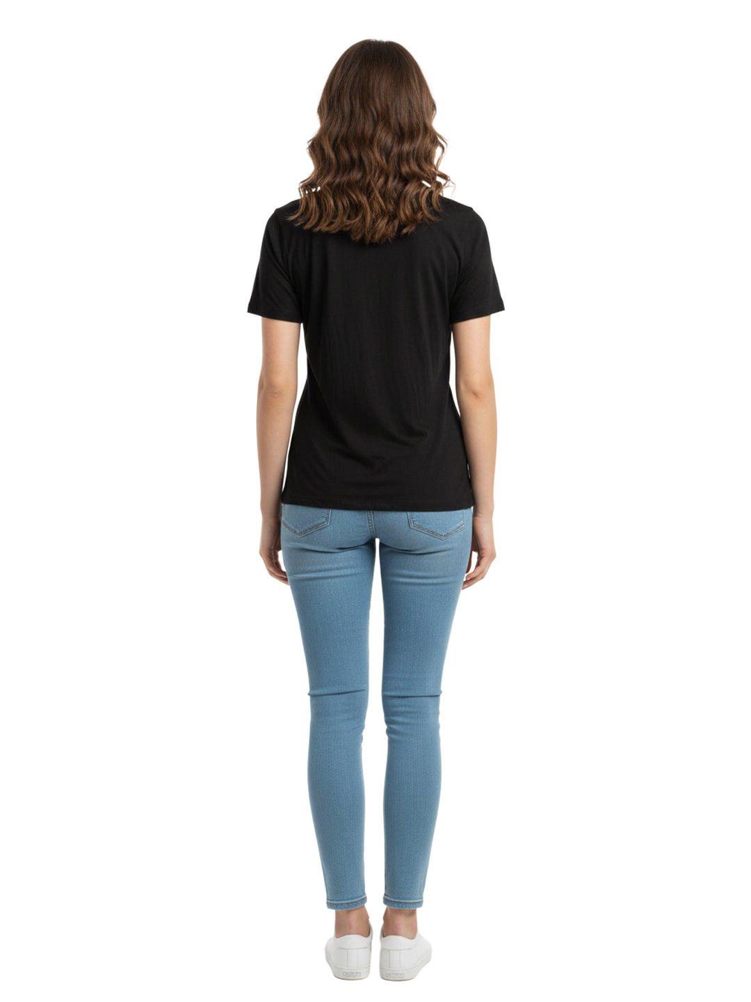Danskin Women's T-Shirt Black Rayon