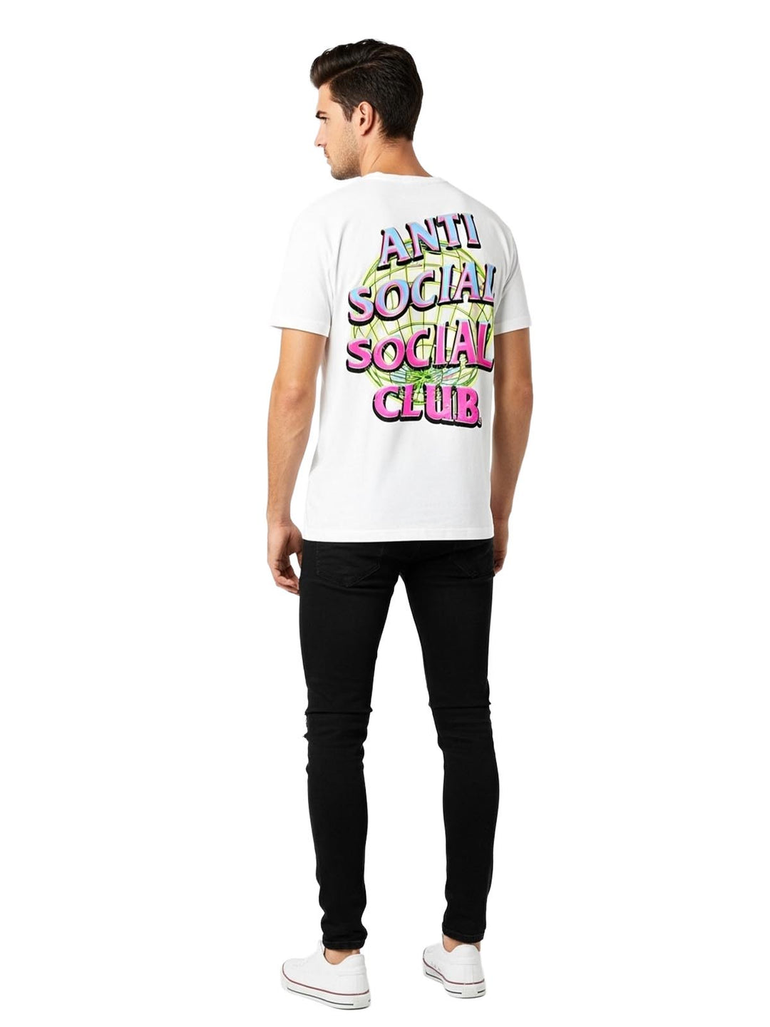 Anti Social Social Club Assc Technologies Inc 2001 Tee Mens Style : 939863