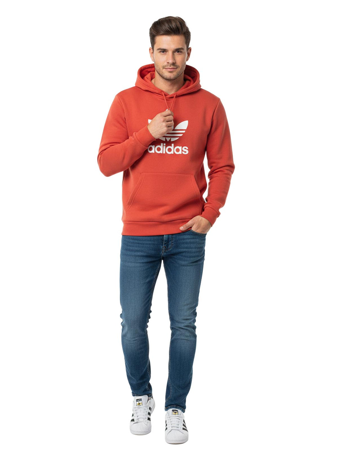 Adidas Trefoil Hoodie Mens Style : Cx1899