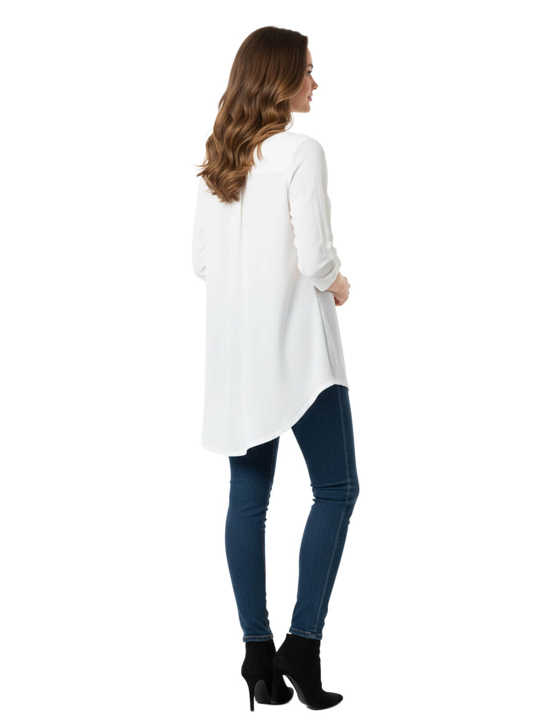 NY Collection 3/4 Sleeve Tunic Top