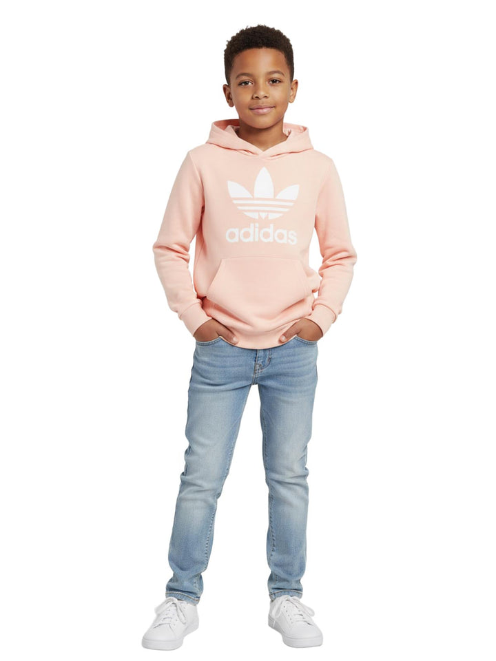 Adidas Trefoil Hoodie Big Kids Style : Ej3248