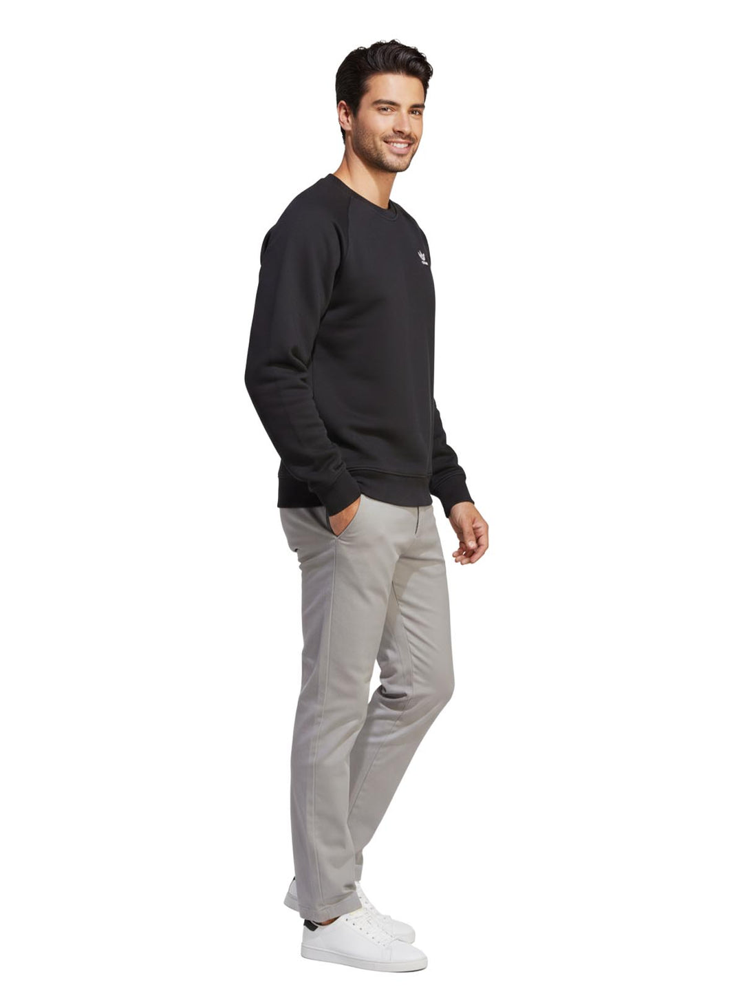 Adidas Essential Crewneck Sweatshirt Mens Style : Im4532