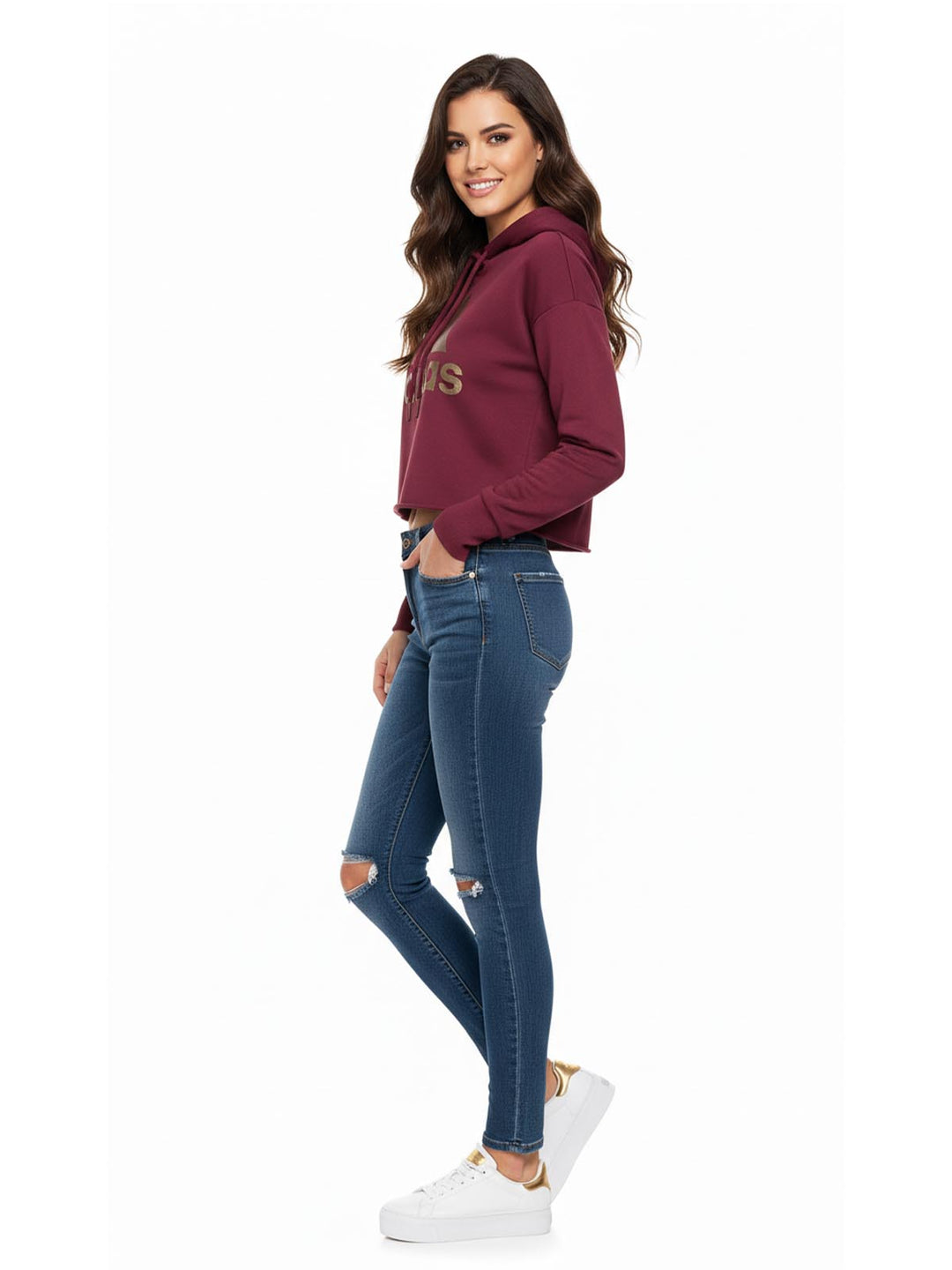 Adidas Holiday Graphic Hoodie Womens Style : H56735
