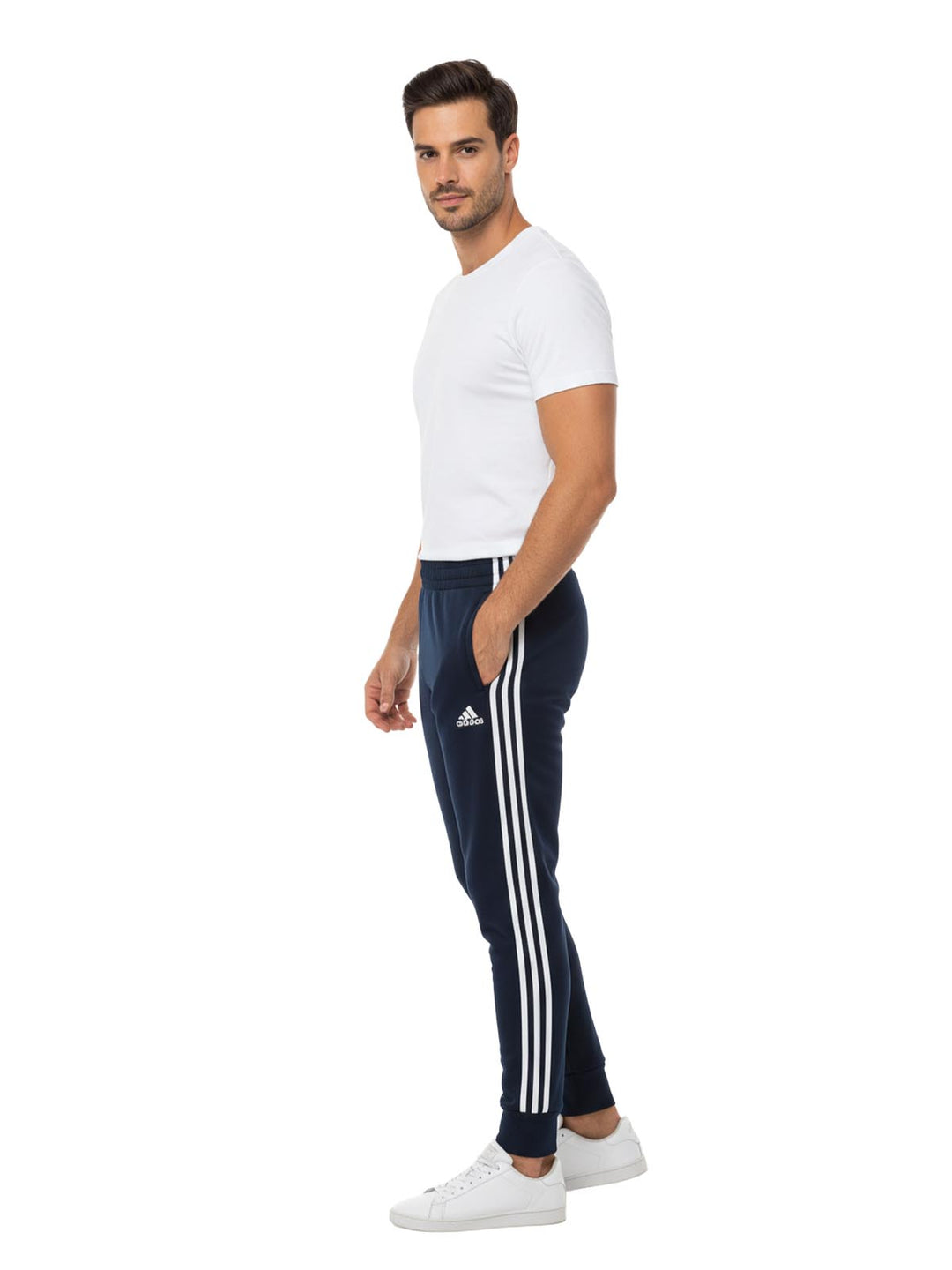 Adidas Slim 3-stripes Sweat Pants Mens Style : M36799