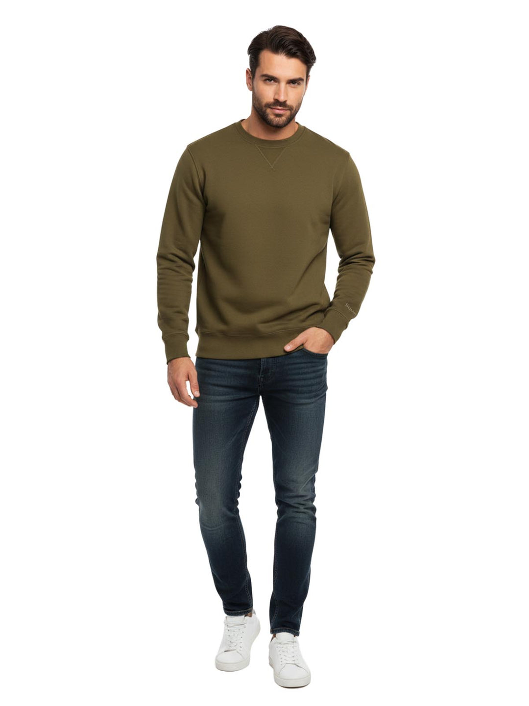 Adidas Pharrell Williams Basics Crew Sweatshirt Mens Style : H58308