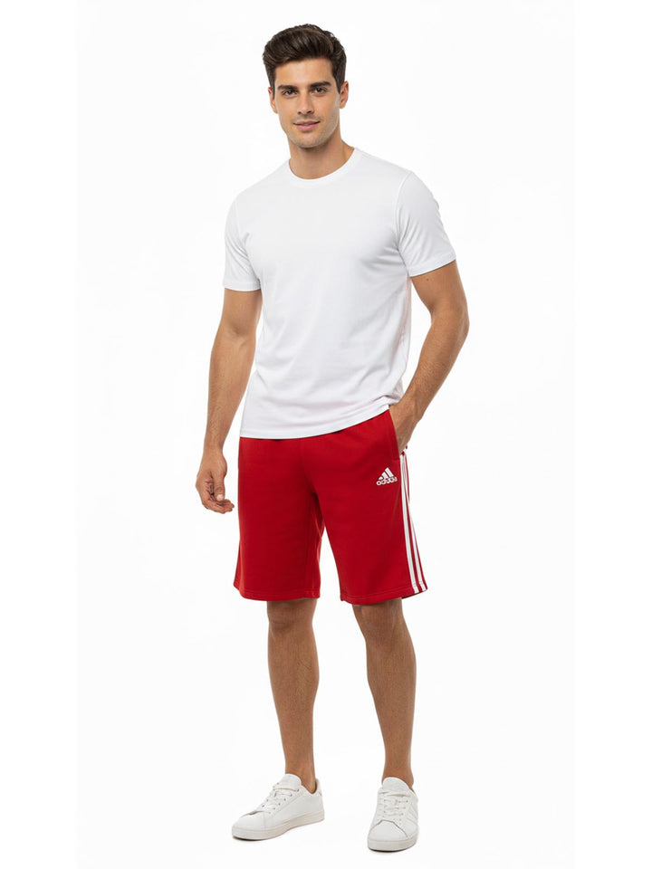 Adidas Slim 3 Stripe Shorts Mens Style : Bj9317