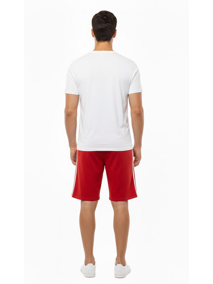 Adidas Slim 3 Stripe Shorts Mens Style : Bj9317