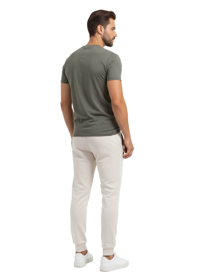 Beige Activewear Joggers