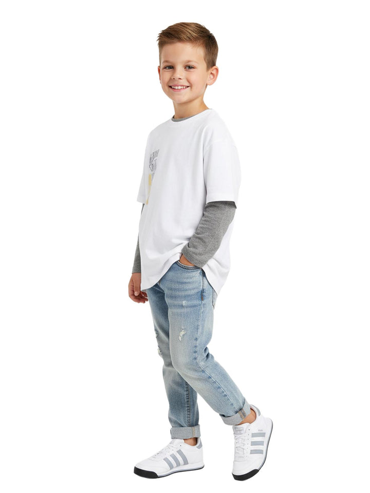 adidas Orion 2 White Grey (Youth)