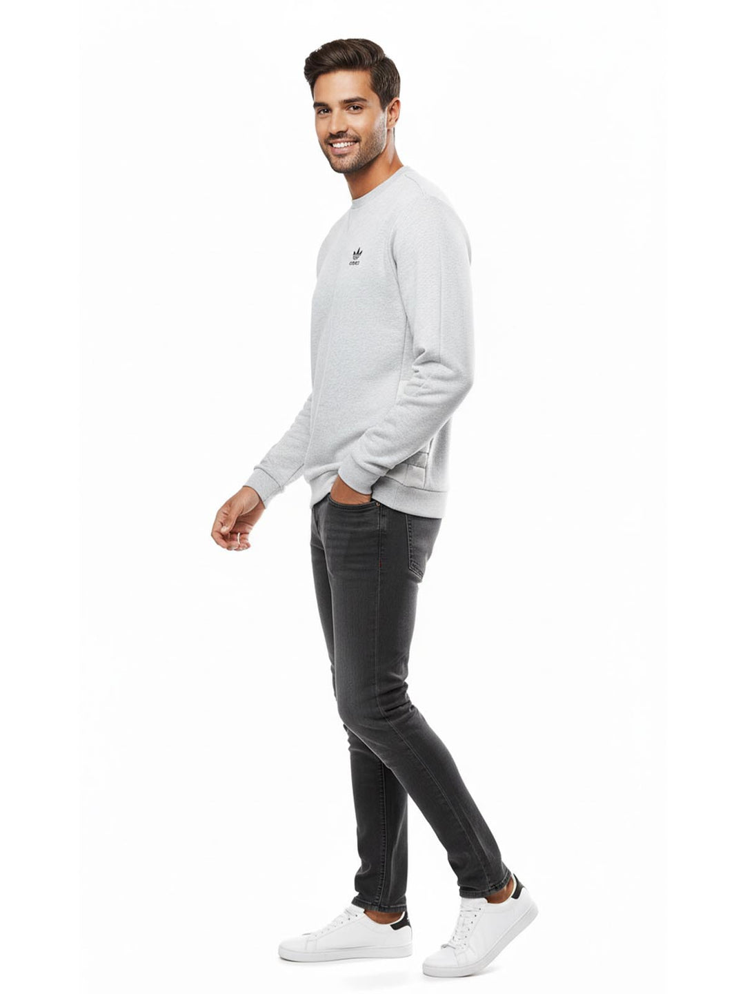 Adidas Originals Street Modern Crew Sweatshirt Mens Style : Ay9201