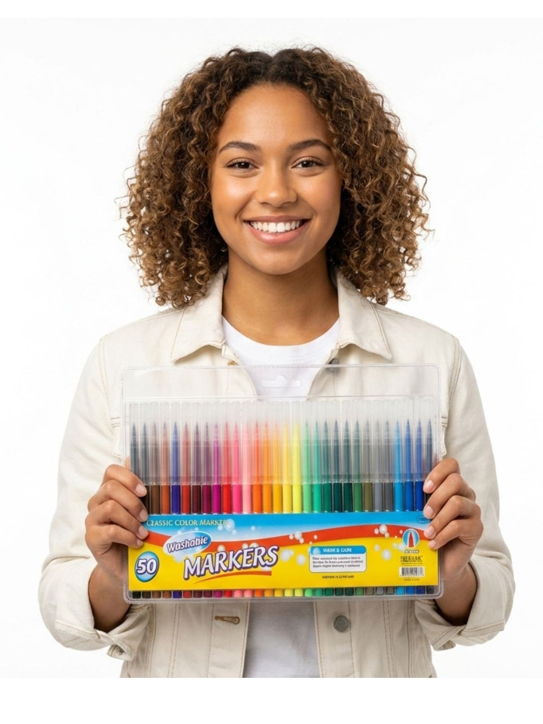 Washable Markers Classic Color Marker 50 Count Fine Line