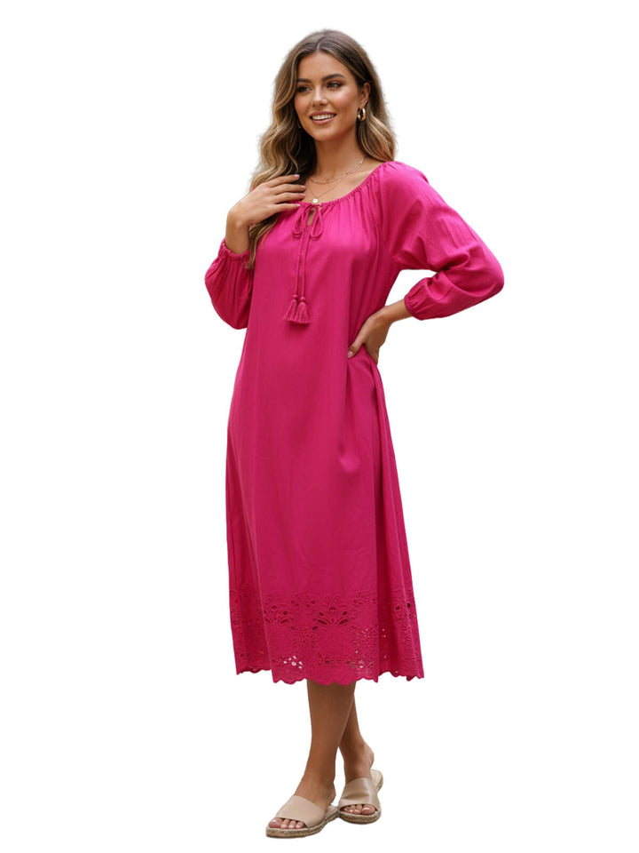 Pink Cotton Dress