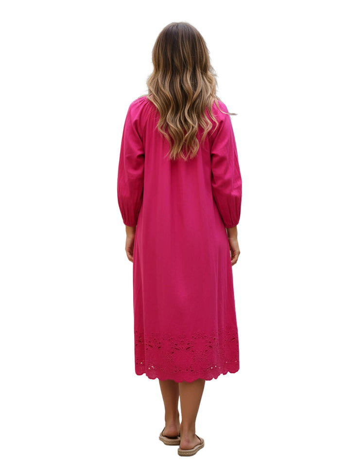 Pink Cotton Dress