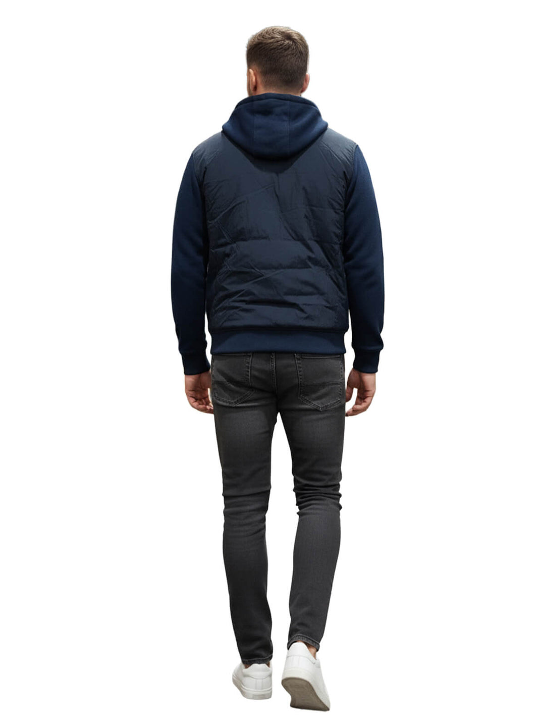 Blue Padded Activewear Jacket