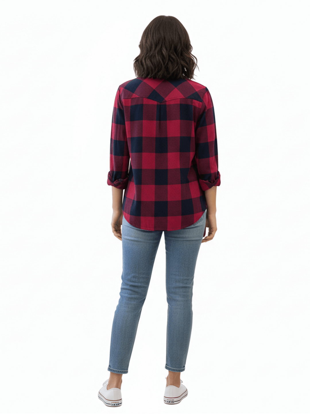 Pink Plaid Shirt