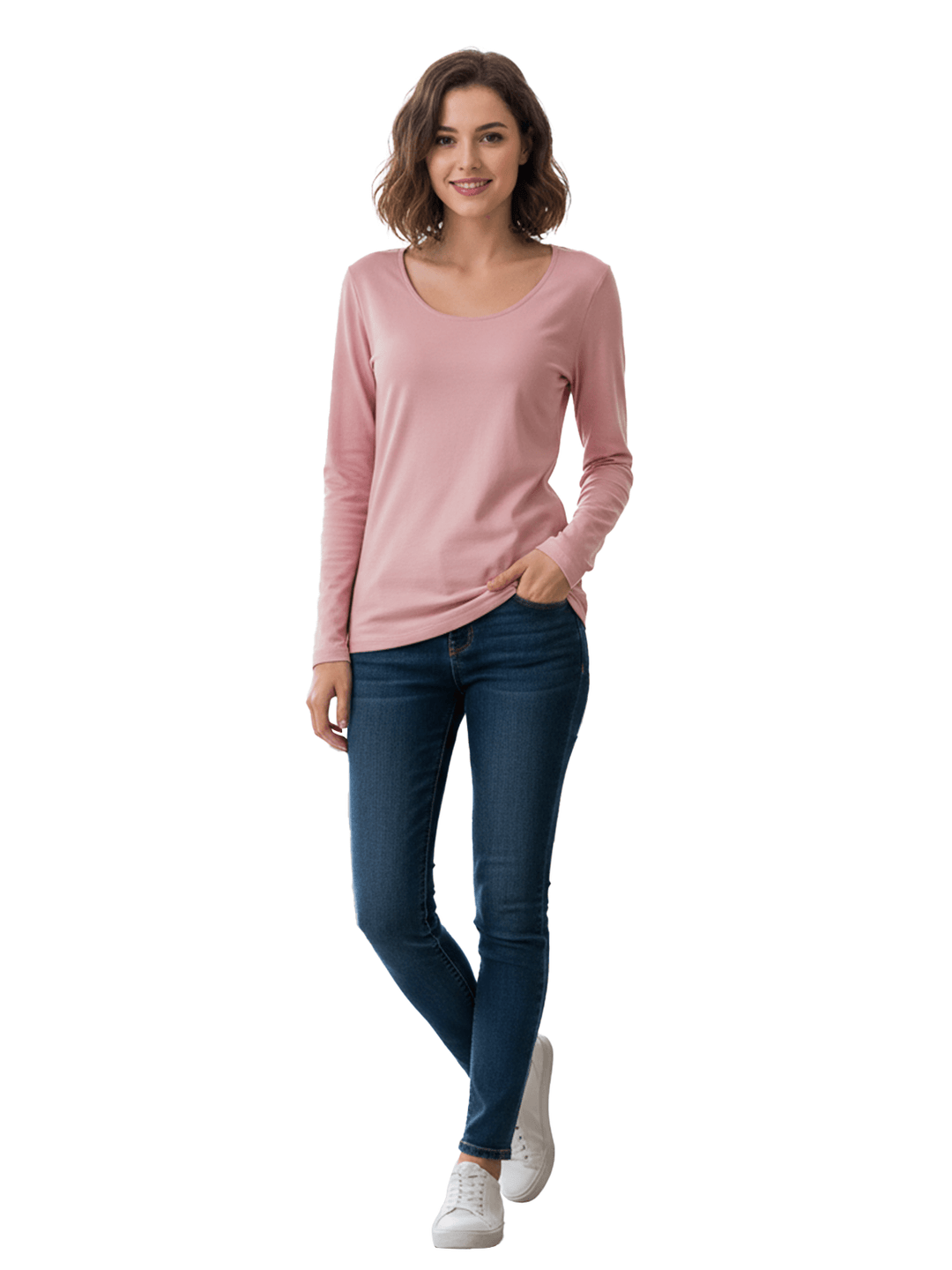 Pink Long Sleeve Shirt