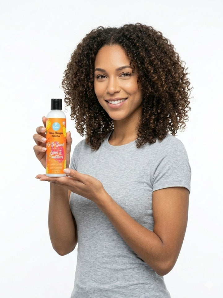 Curls Poppin Pineapple Collection So So Smooth Vitamin C Leave In Conditioner