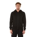 G WEST UNISEX FLEECE ZIPPER HOODIE - GWZHD025