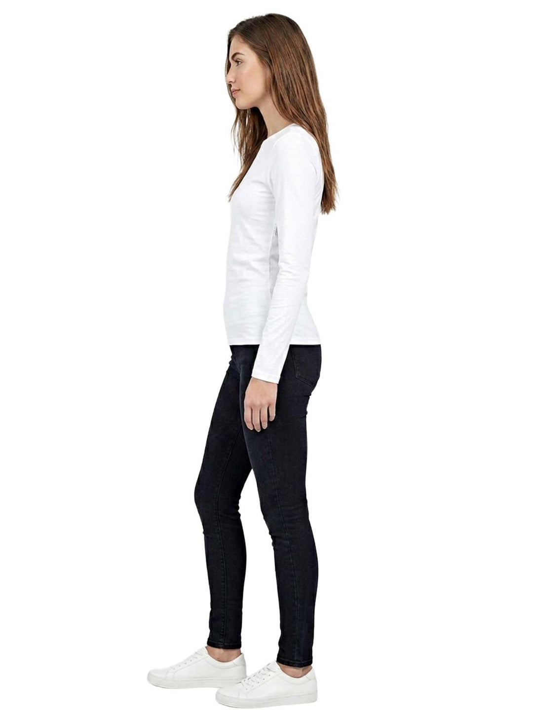 Elegant White Long Sleeve Top